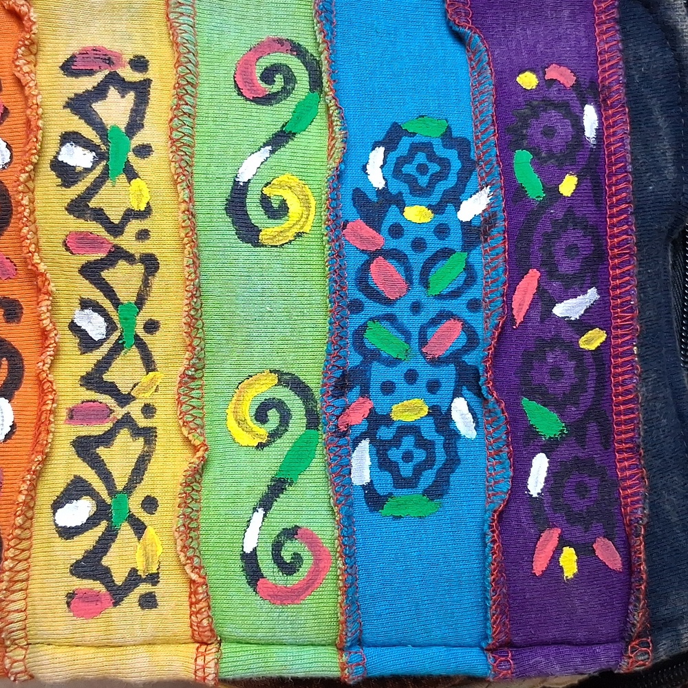 Colorful Embroidered Backpack - Picture 8 of 14